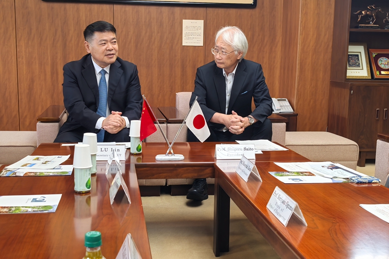 校党委书记陆林率团访问日本、韩国